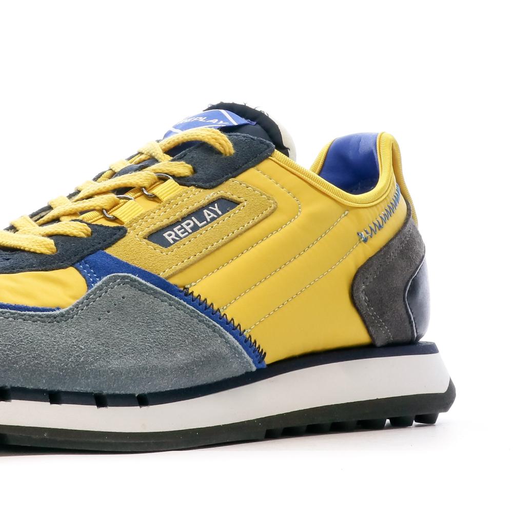 Baskets Jaunes Homme Replay Drum Wave 2 vue 7