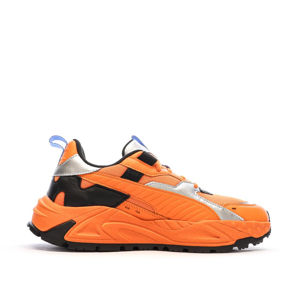 Baskets Oranges Homme Puma RS-Trck Metallic vue 2