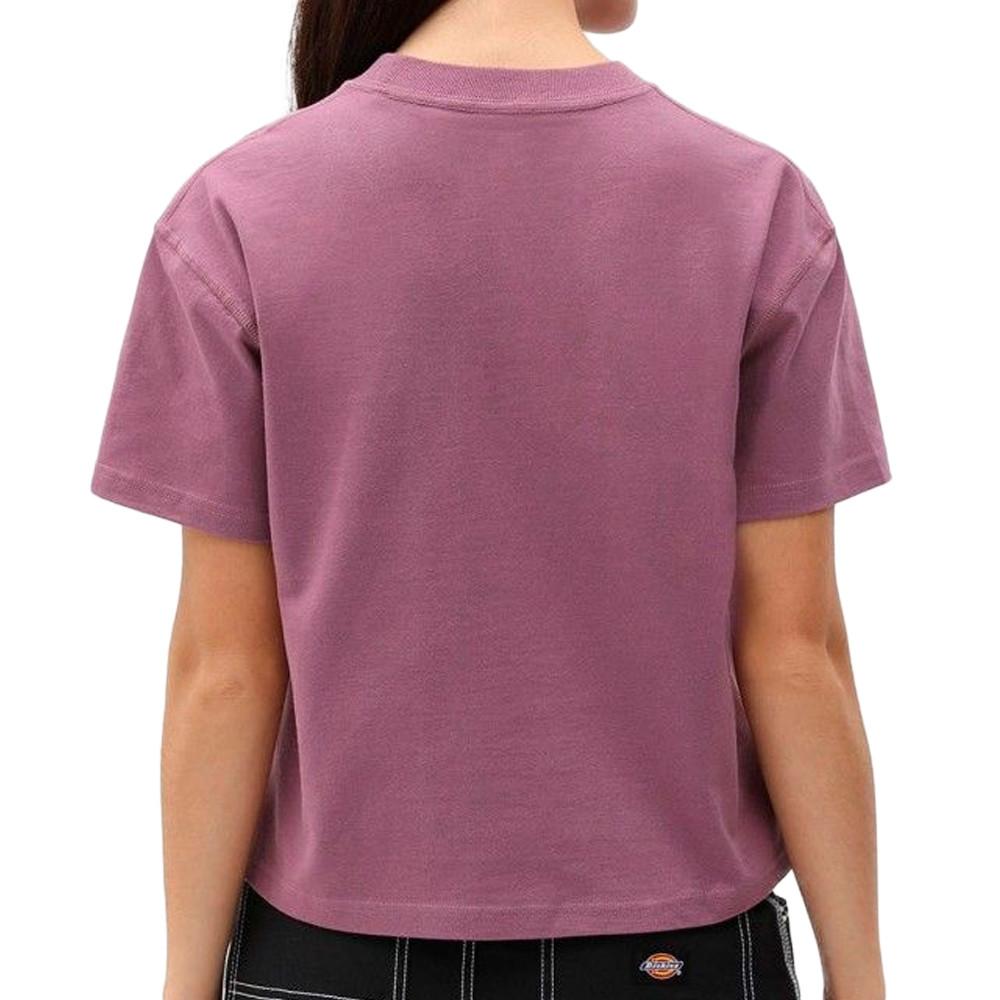 T-shirt Violet Femme Dickies Loretto vue 2