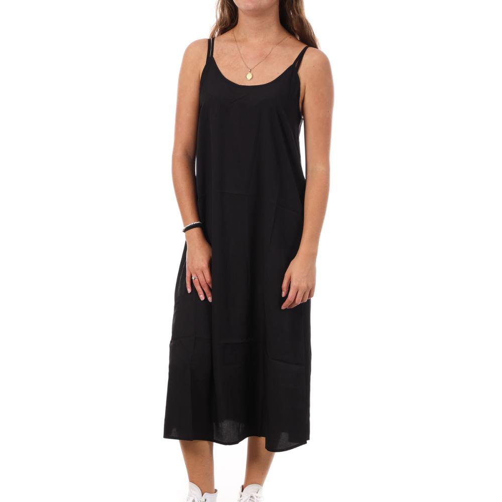 Robe Noire mi-longue Femme Vero Moda Jeanett pas cher