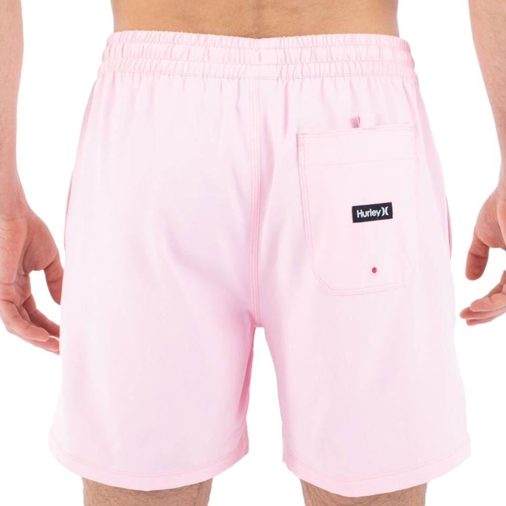 Short de Bain Rose Homme Hurley Solid vue 2
