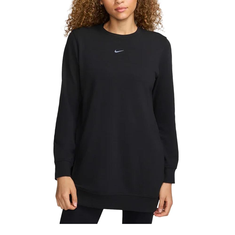 Sweat Noir Femme Nike Crew10 pas cher