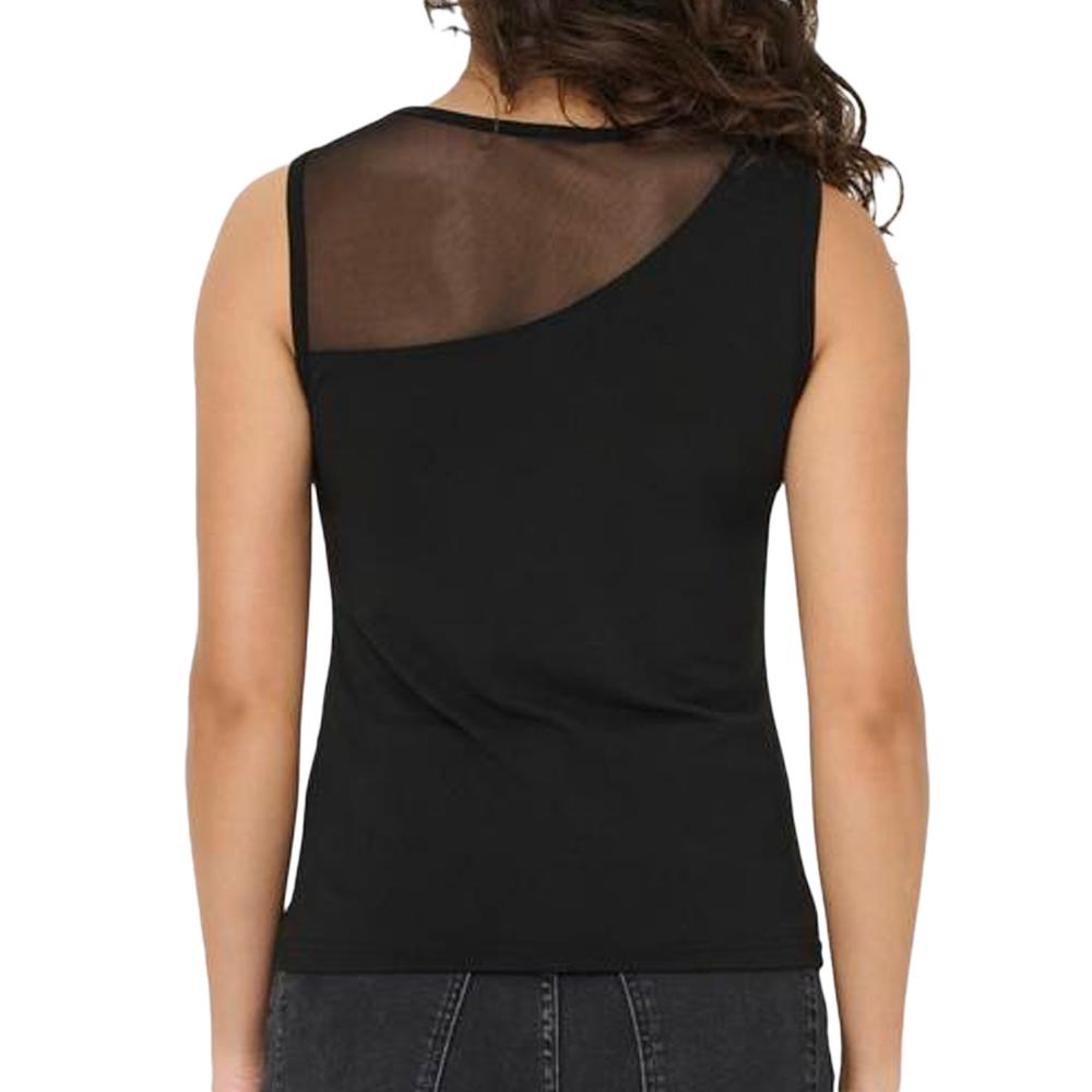 Débardeur Noir Femme JDY Kirkby vue 2