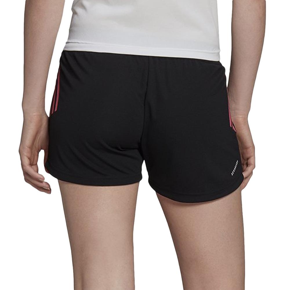 Short Noir/Rose Femme Adidas Sho vue 2