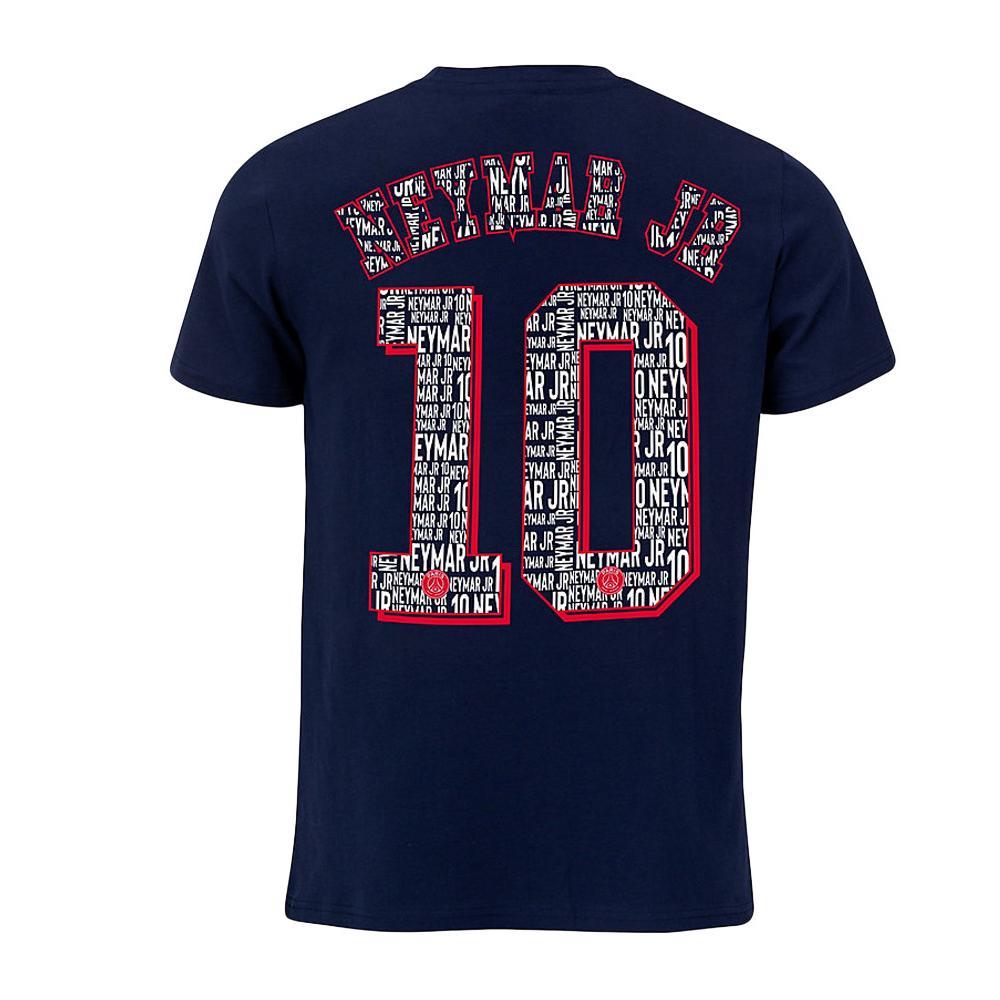 Neymar Paris T-shirt Marine Homme PSG vue 2