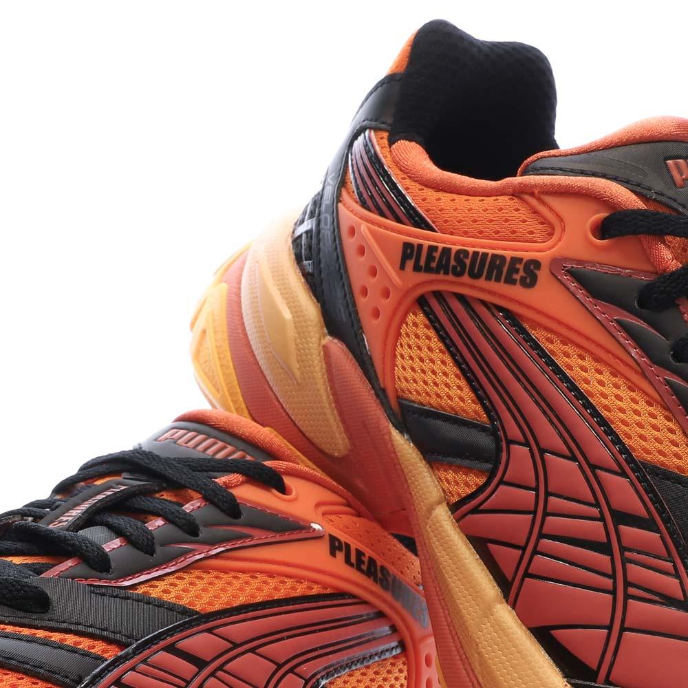 Baskets Oranges Mixte Puma Velophasis Layers vue 7
