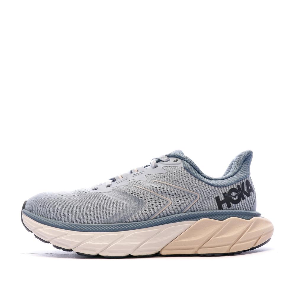 Chaussures de running Bleu/Rose Femme Hoka Arahi 5 pas cher