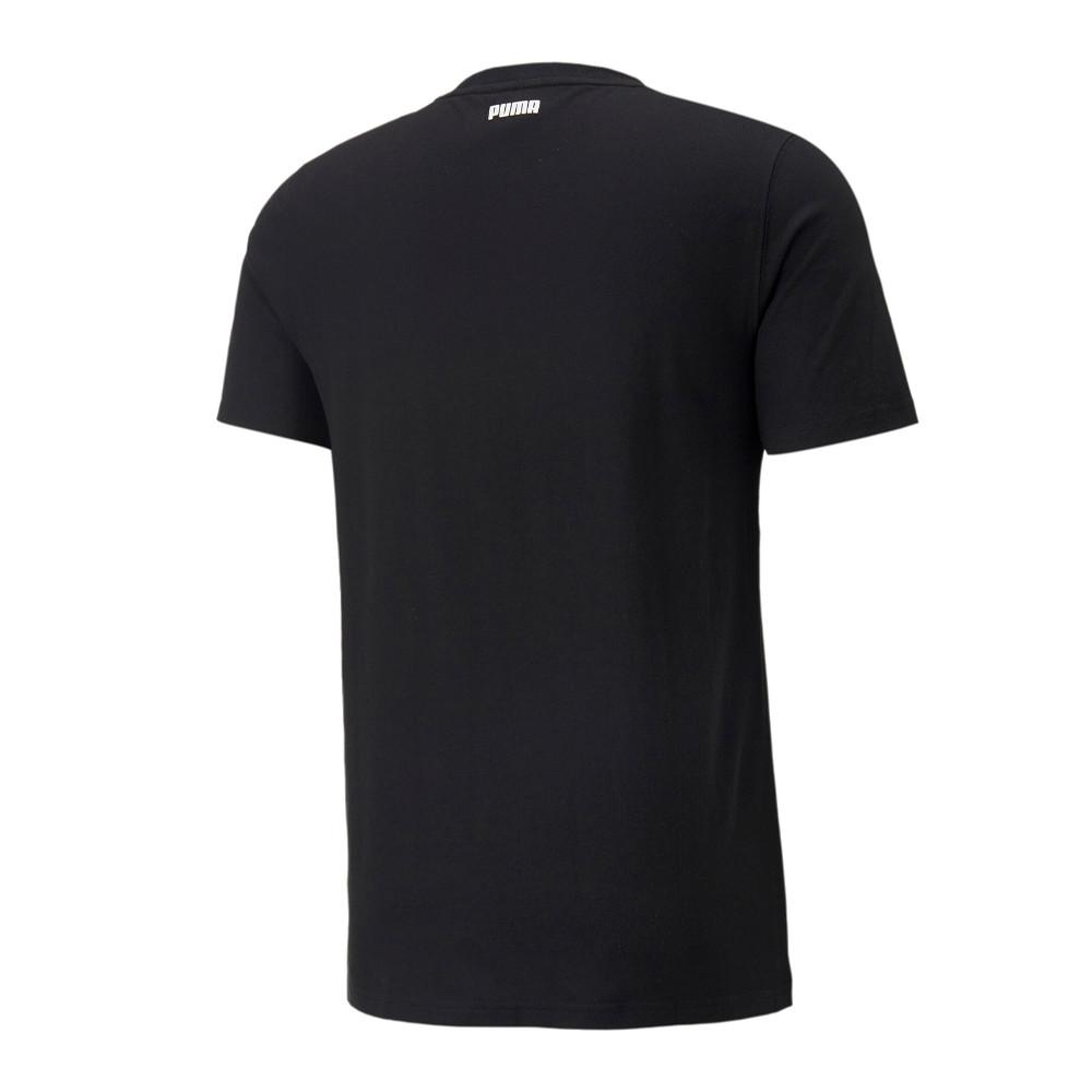 T-shirt Noir Homme Puma Tee 5 vue 2