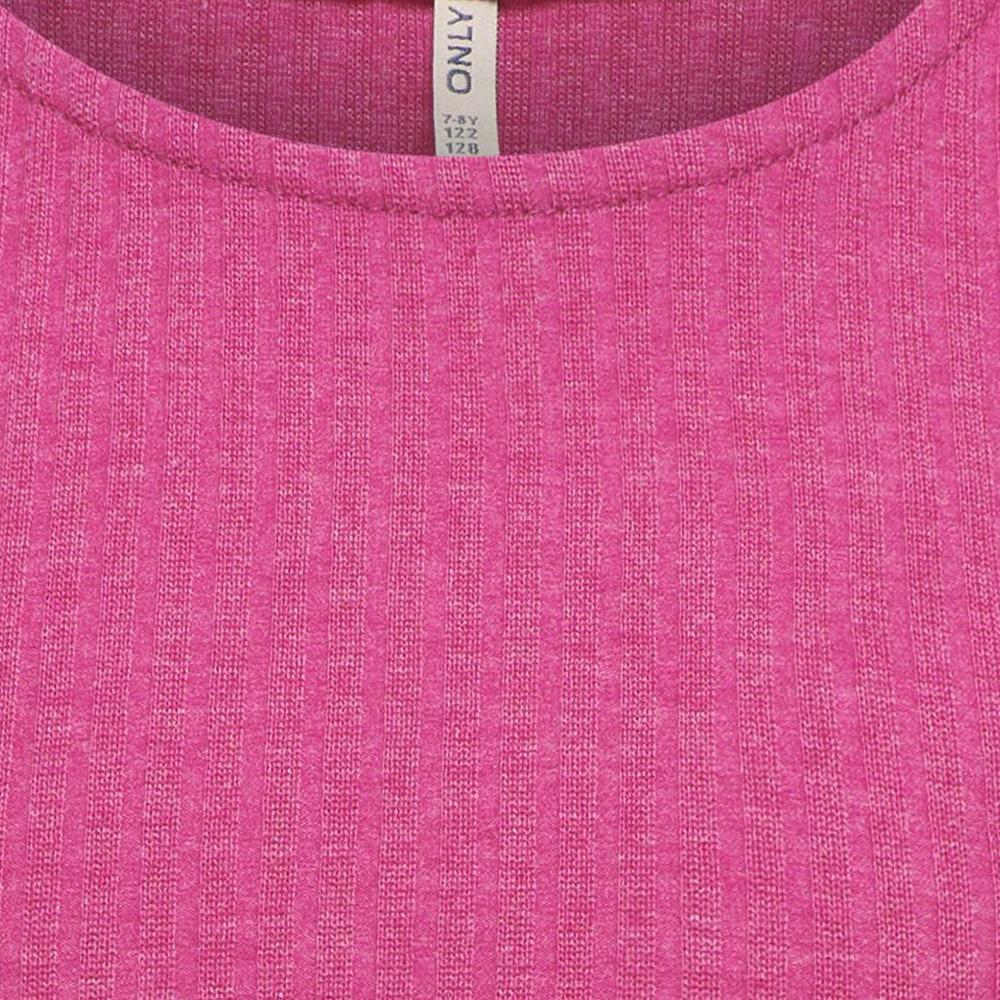 T-shirt Rose Fille Only Kids Ognella vue 3