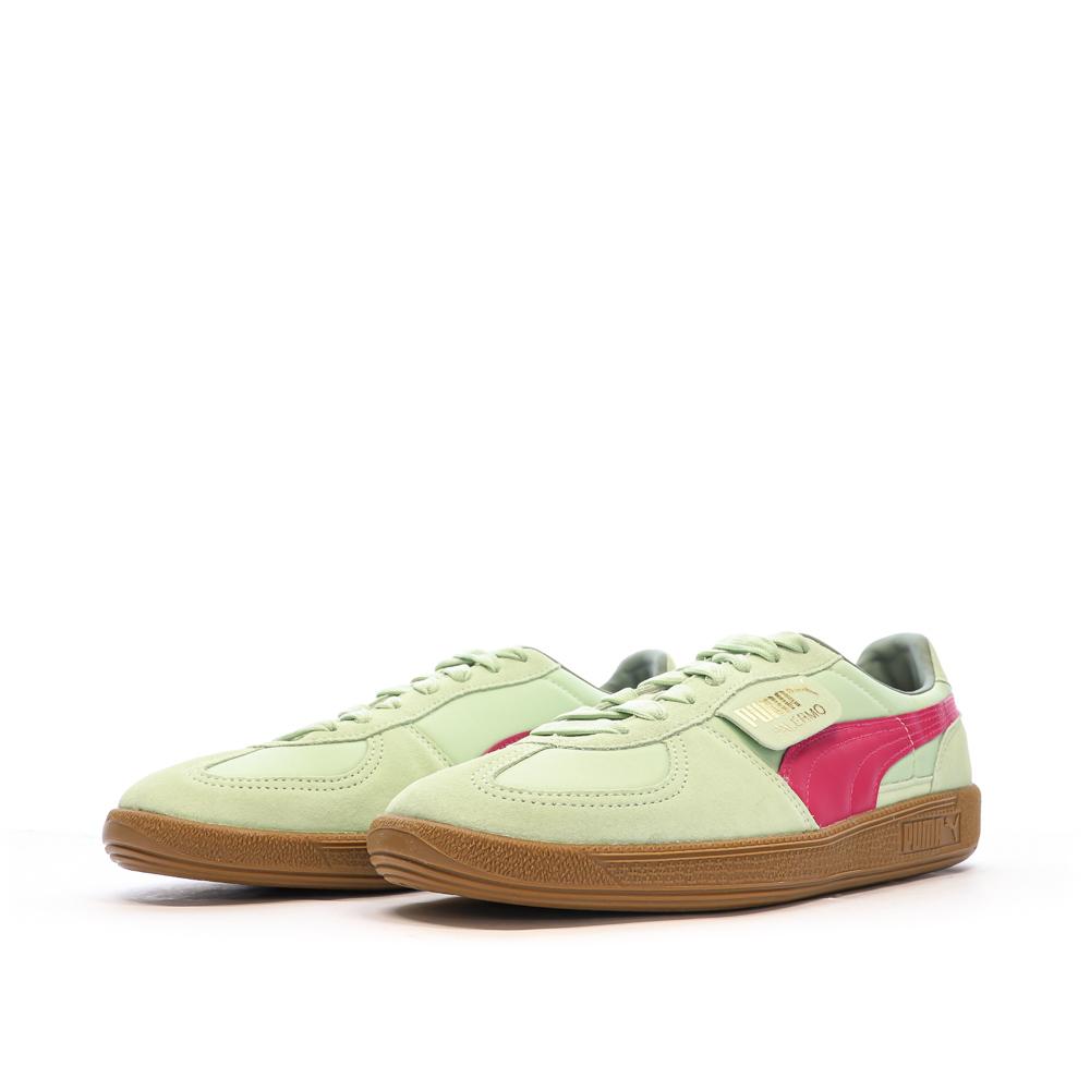 Baskets Verte/Rose Homme Puma Palermo vue 6