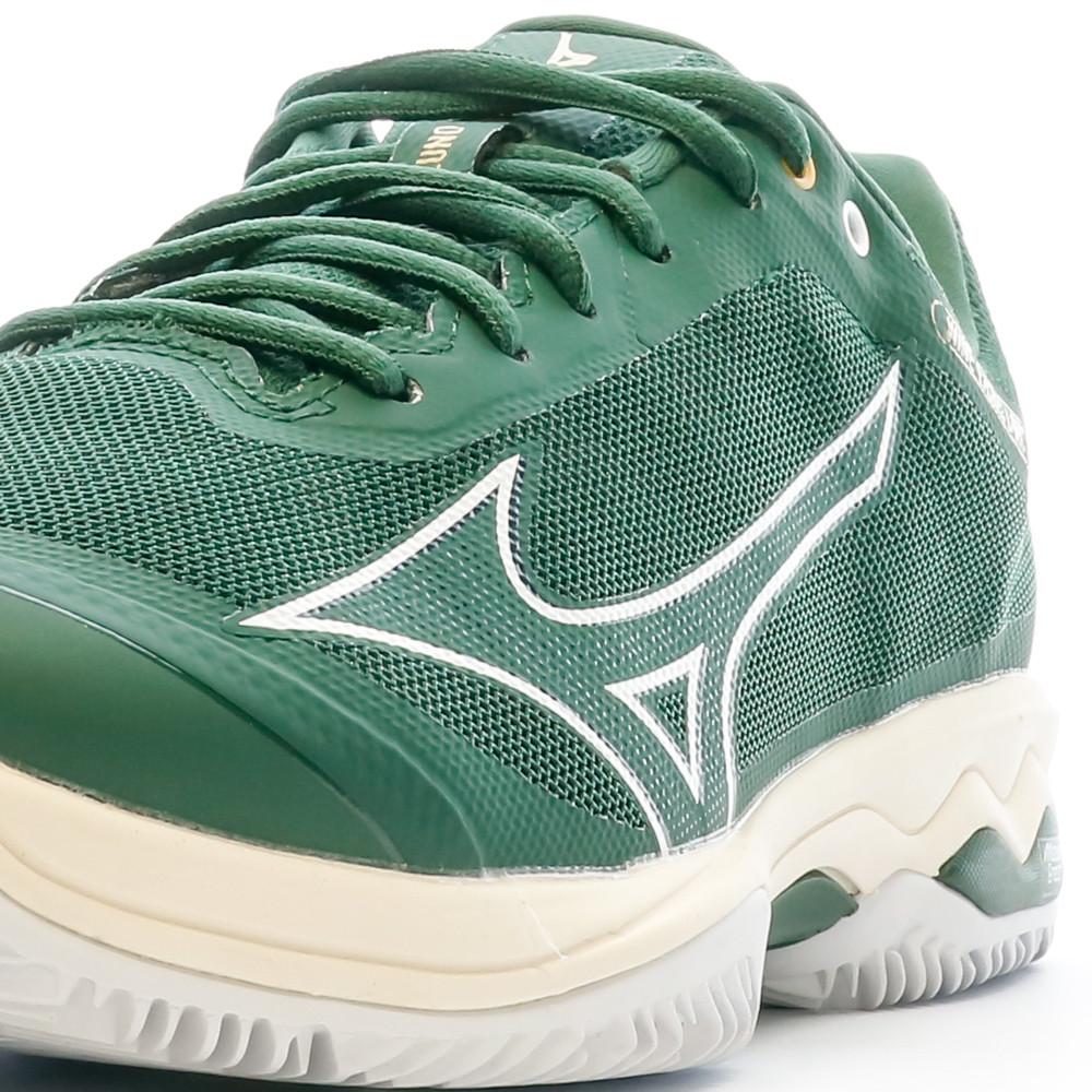 Chaussures de Tennis Verte Homme Mizuno Wave Exceed vue 7