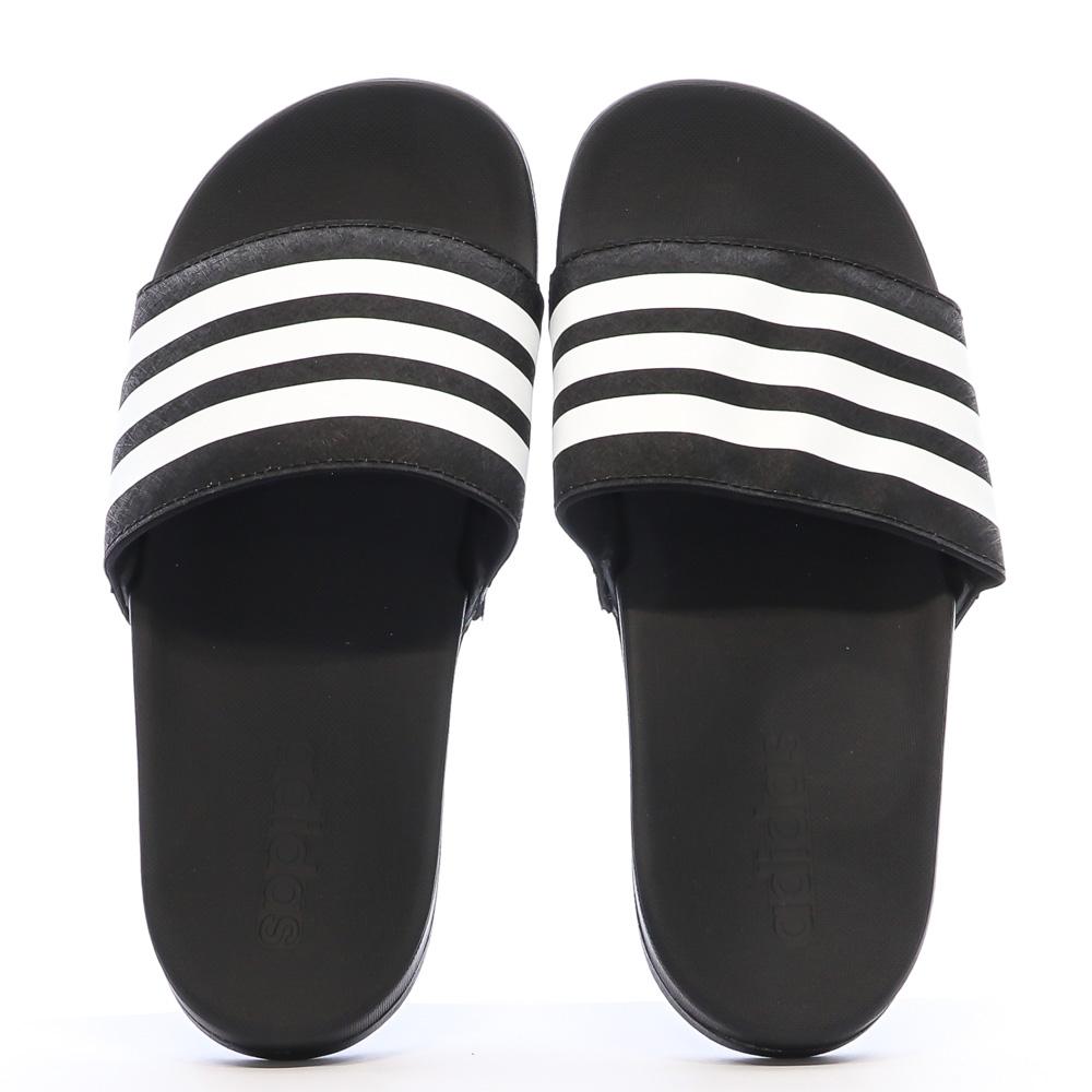 Claquettes Noir Junior Adidas Adilette Comfort vue 3