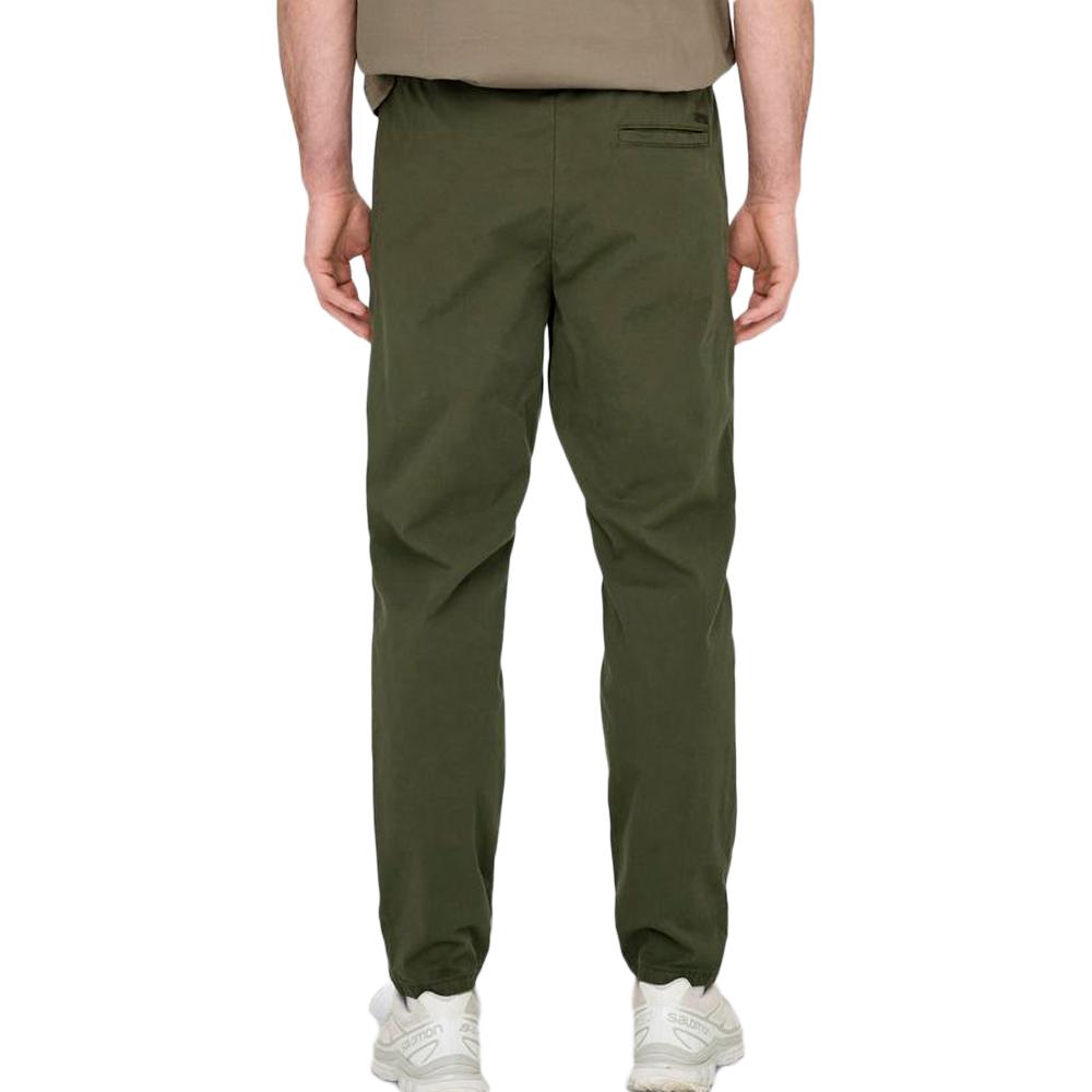 Pantalon Vert Homme Only & Sons linus 22029765 vue 2