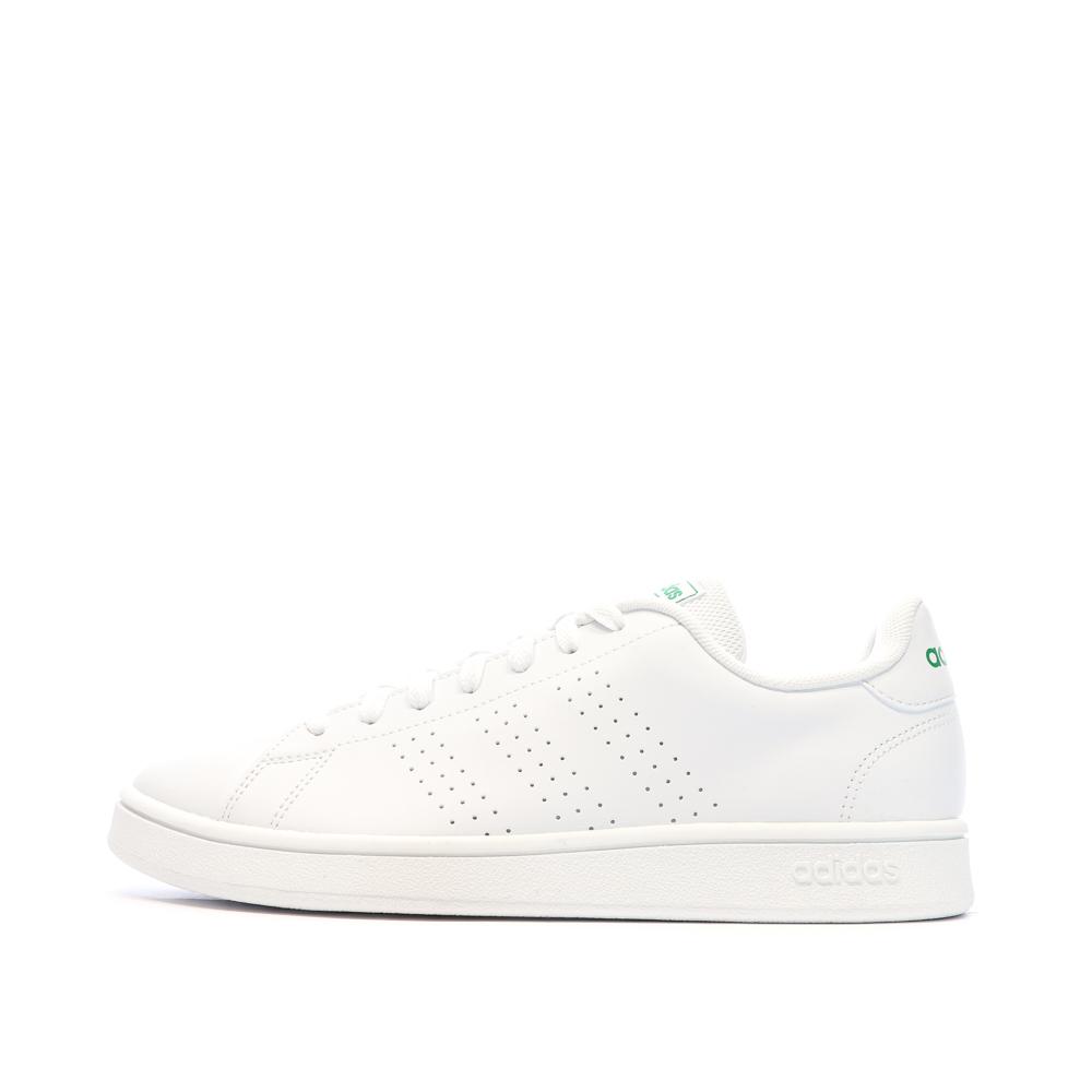 Baskets Blanches Homme Adidas Advantage Base GW2063 pas cher