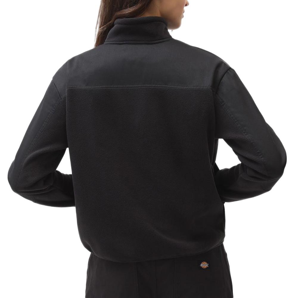 Sweat Polaire Noir Femme Dickies Port Allen vue 2