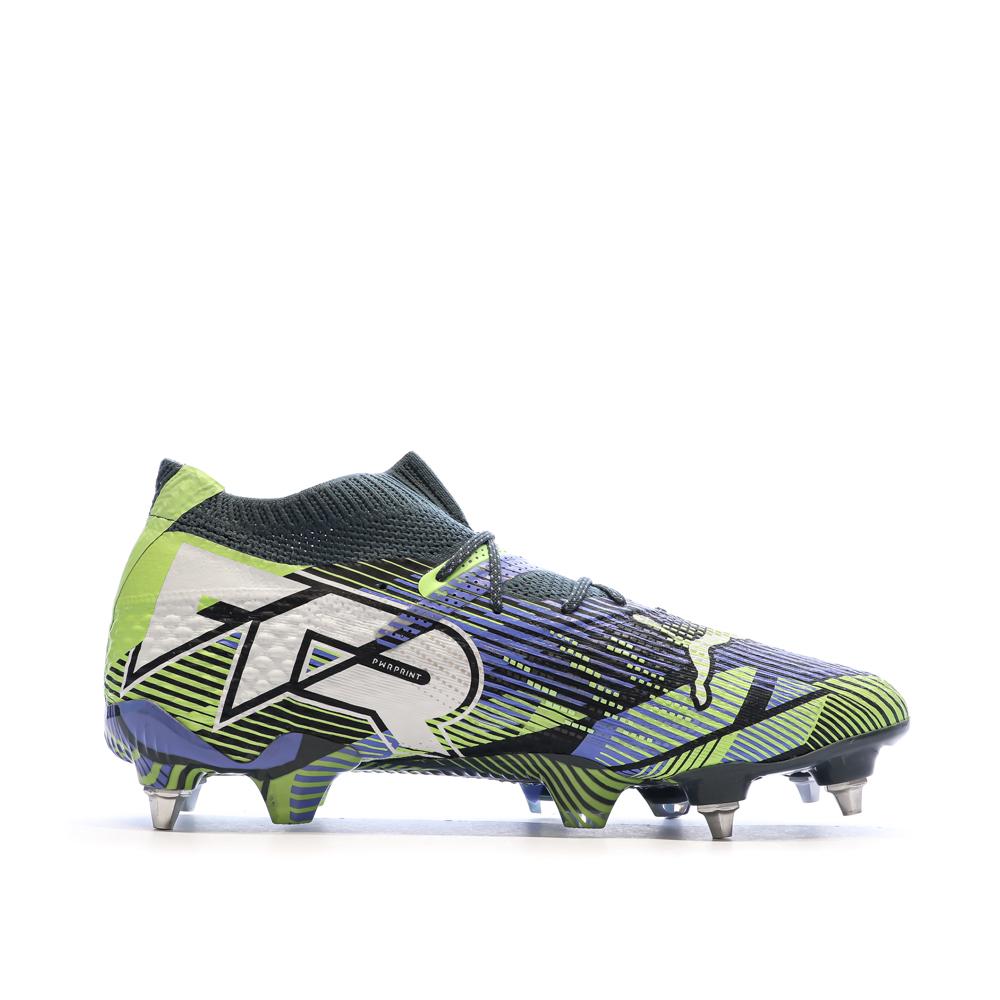 Chaussures de Foot Grises Mixte Puma Future 7 Ultimate MxSG vue 2
