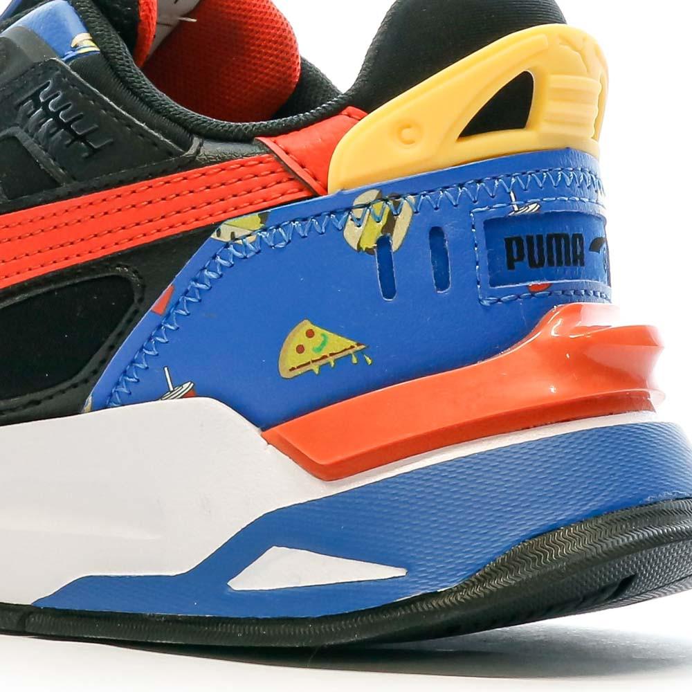 Baskets Noires/Bleu Garçon Puma Mirage vue 7