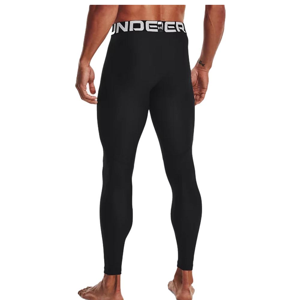 Legging Noir Homme Under Armour Heatgear vue 2
