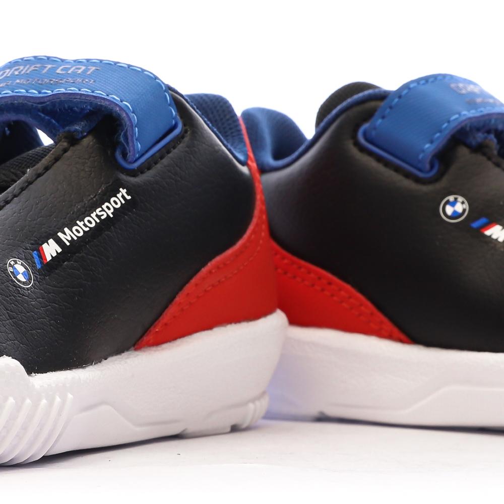Baskets Noires/Rouges/Bleu Garçon Puma Drift Cat vue 7