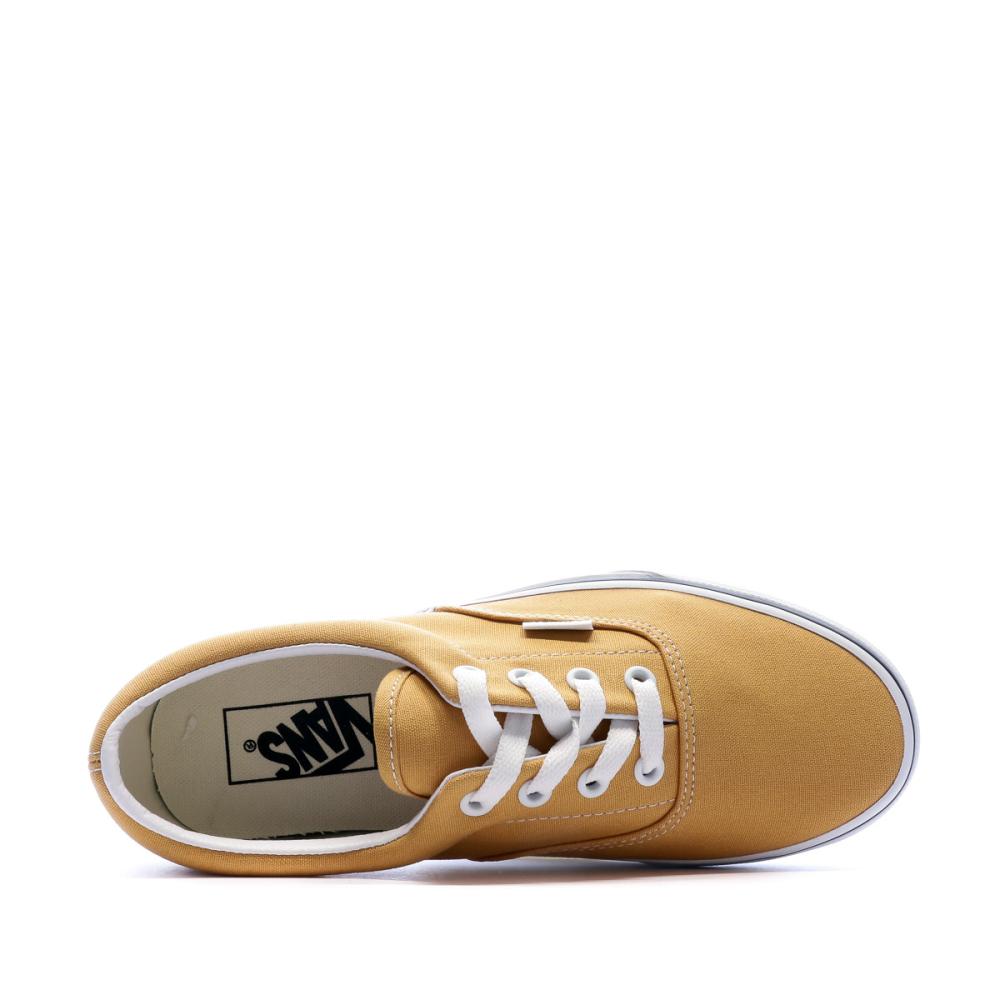 Baskets Orange Mixte Vans Era vue 4
