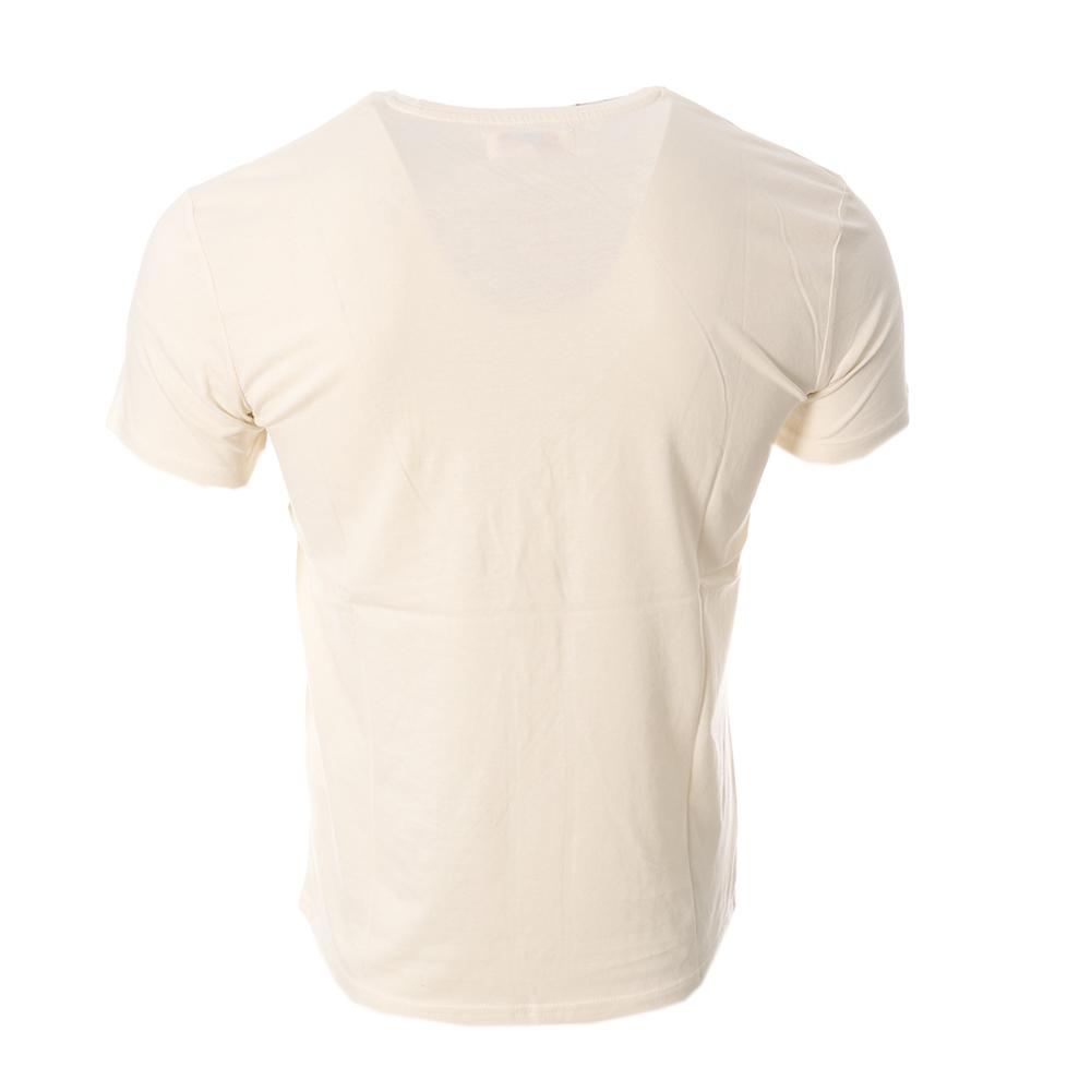 T-shirt Beige Homme Lee Cooper Olaz vue 2