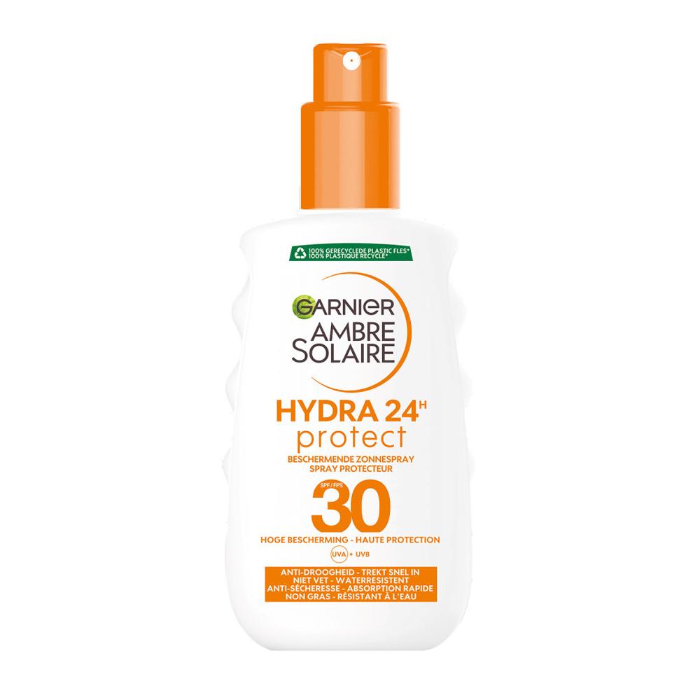 Spray Protecteur Garnier Ambre Solaire Hydra 24h Protect SPF30 200ml pas cher
