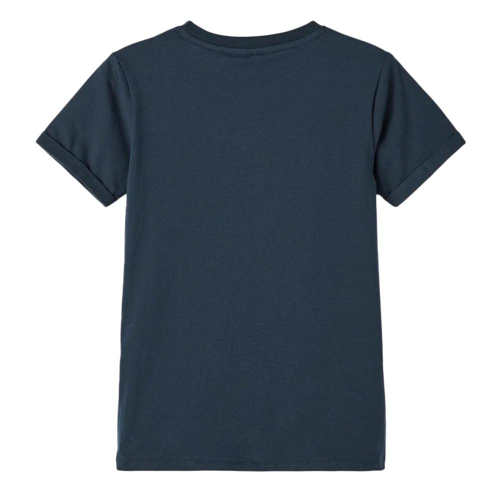 T-shirt Marine Garçon Name it Mackin Marvel vue 2