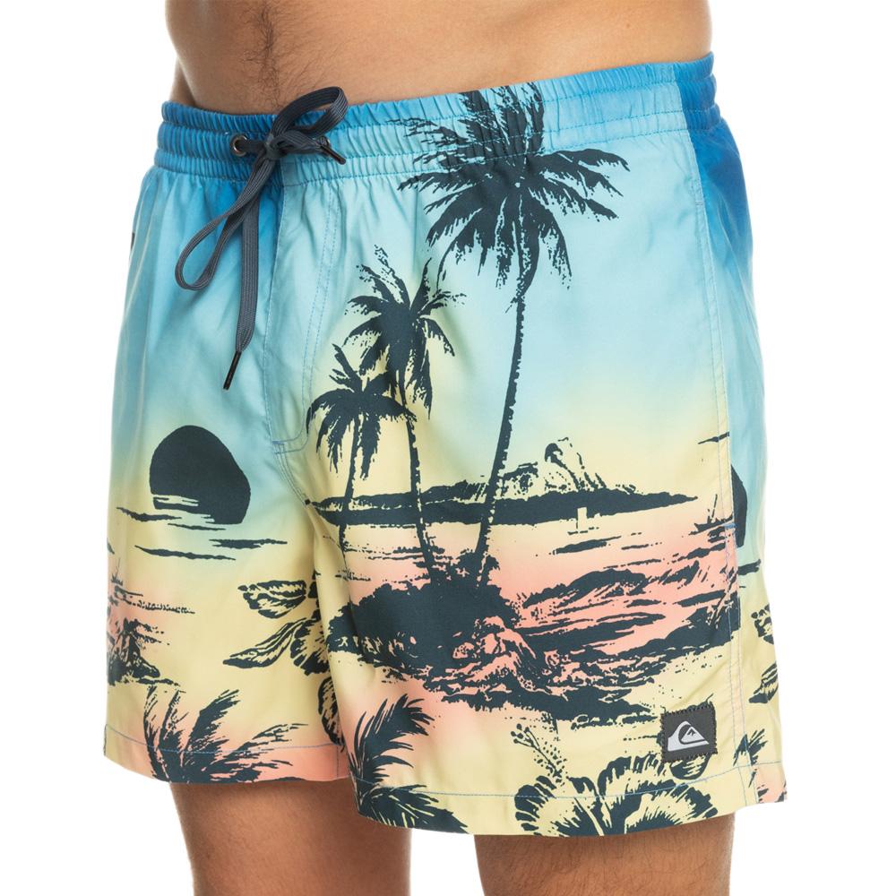Maillot de bain Bleu Homme Quiksilver Paradise 15 Jamv pas cher