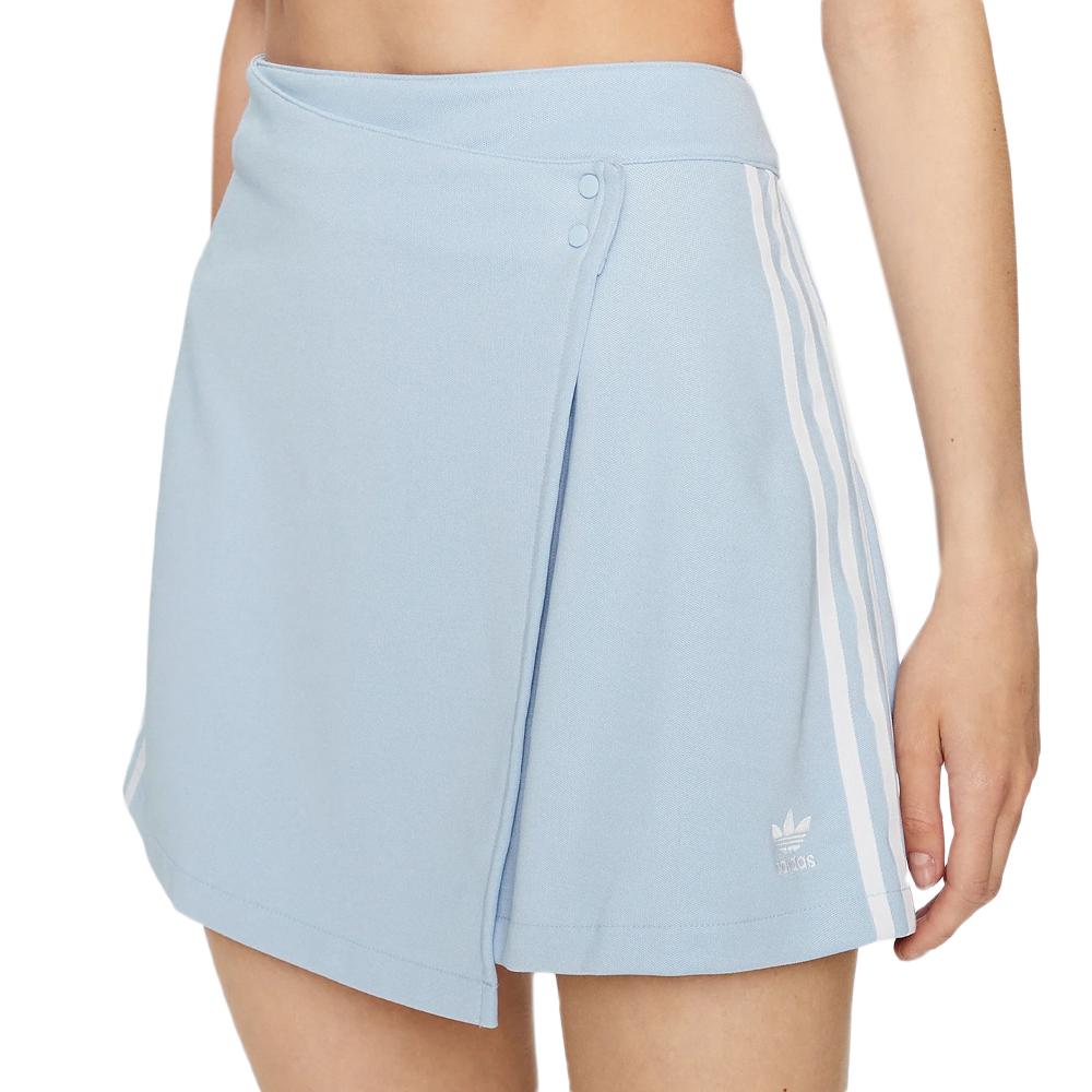 Jupe Bleue Femme Adidas Femme Wrapping Skirt pas cher