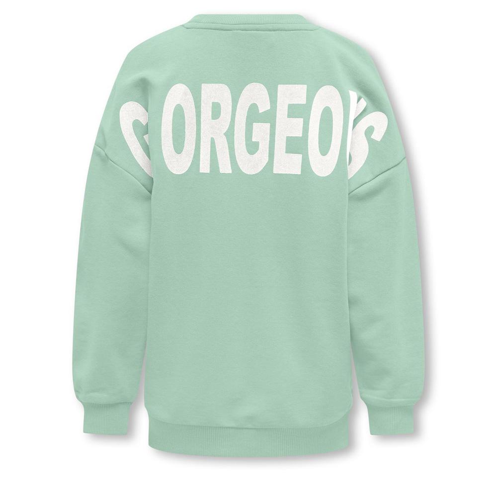 Sweat Vert Fille ONLY Georgia vue 2