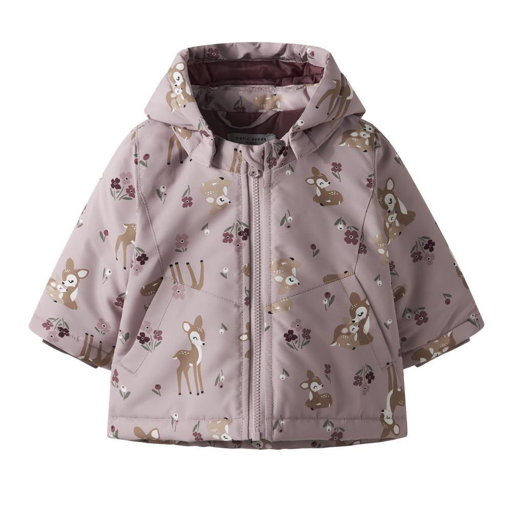 Blouson Rose à Motifs Fille Name it Maxi pas cher