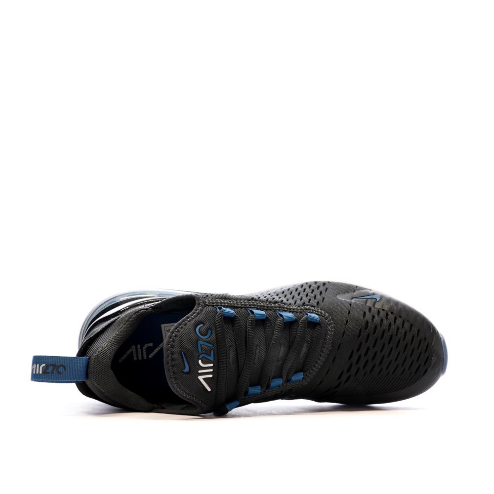Baskets Noir/Bleu Homme Nike Air Max 270 vue 4