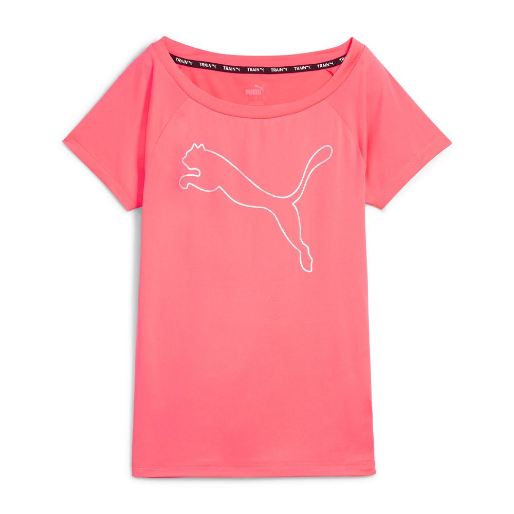 T-shirt de Running Rose Femme Puma 522420 pas cher