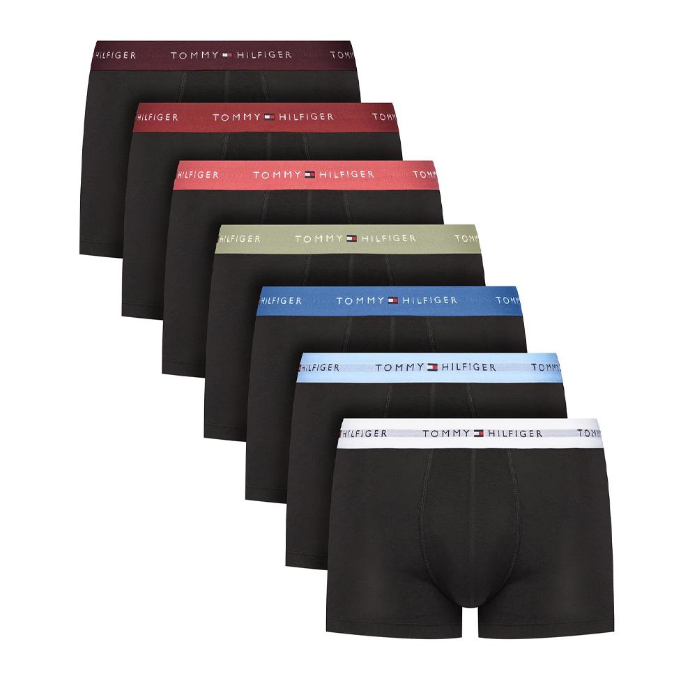 Lot de 7 Boxers Noir Homme Tommy Hilfiger UM0UM03385 vue 3