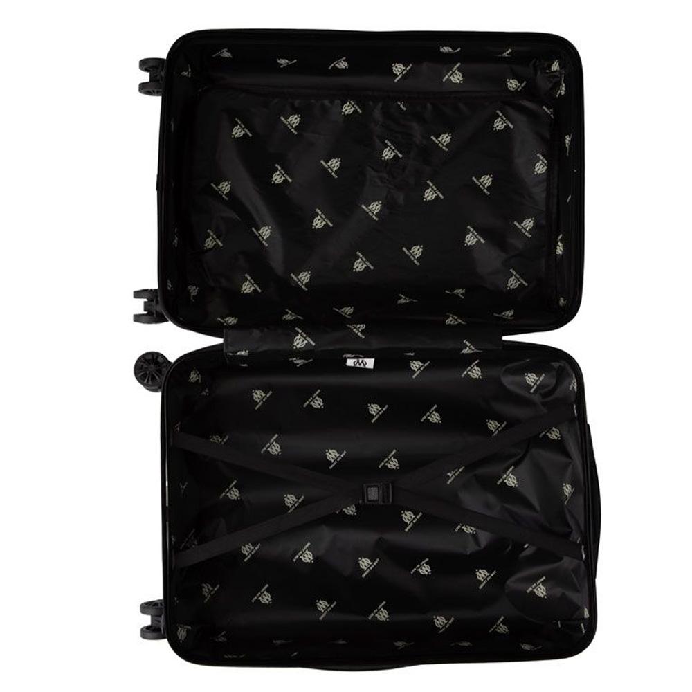 OM Valise Noir Homme 67x27x43cm vue 4