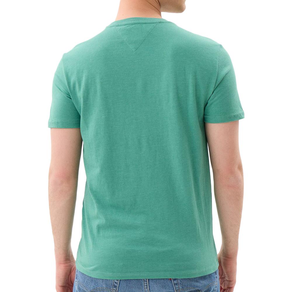 T-shirt Vert Homme Tommy Hilfiger Tjm X Slim Jaspes 1 vue 2