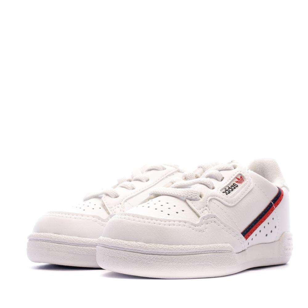 Baskets Blanches Garçon Adidas Continental 80 vue 6