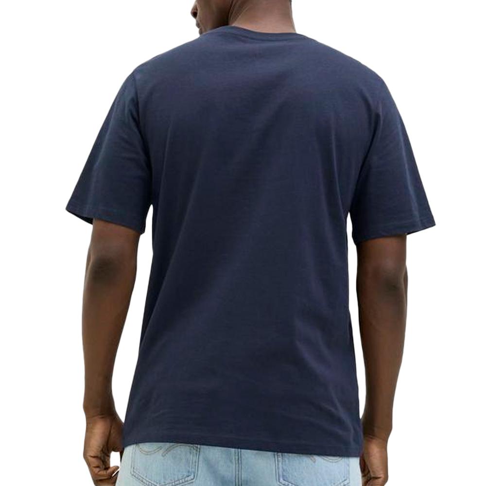 T-shirt Marine Homme Jack & Jones Axon vue 2