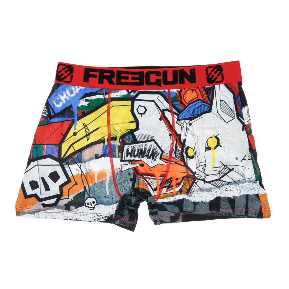 Boxer Bleu/Rouge Homme Street Art Catwar pas cher