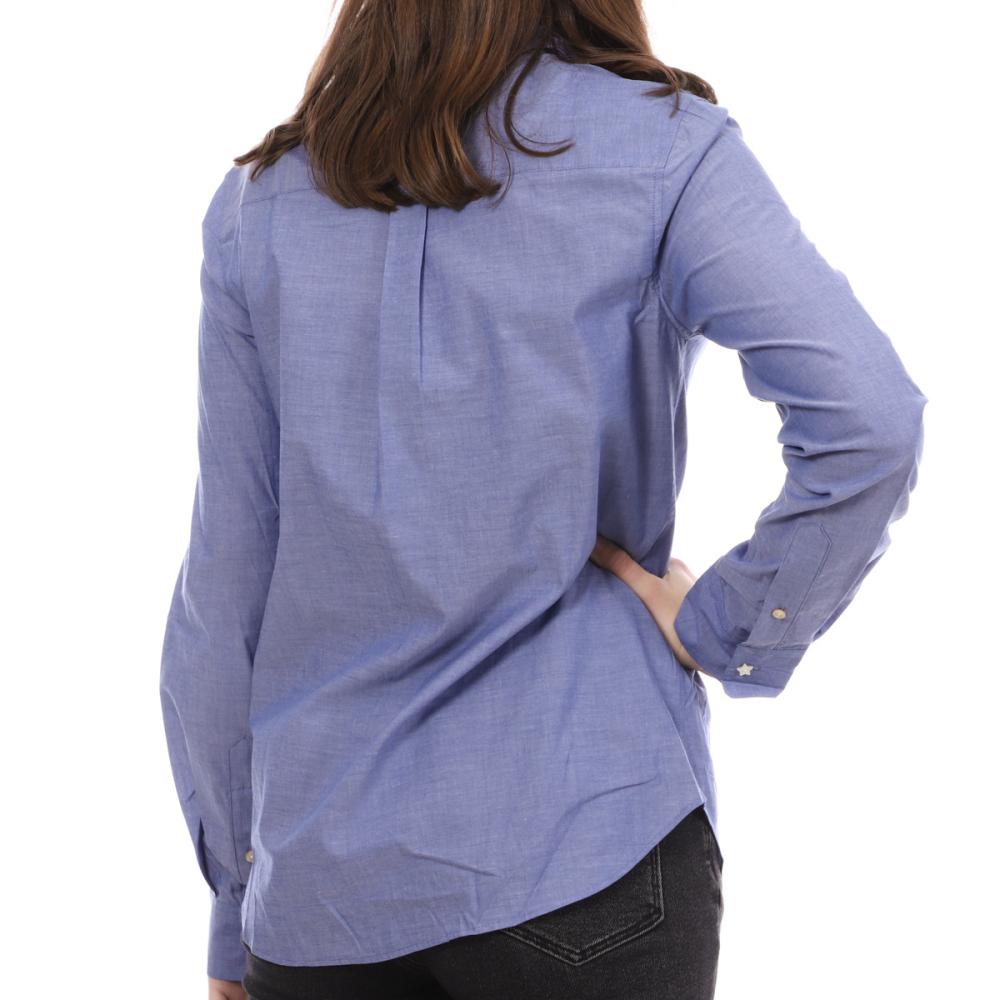 Chemise Bleu Femme Scotch & Soda vue 2