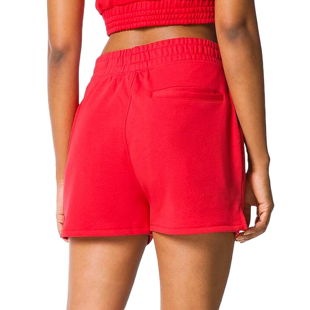 Short Rouge Femme Converse Retro vue 2