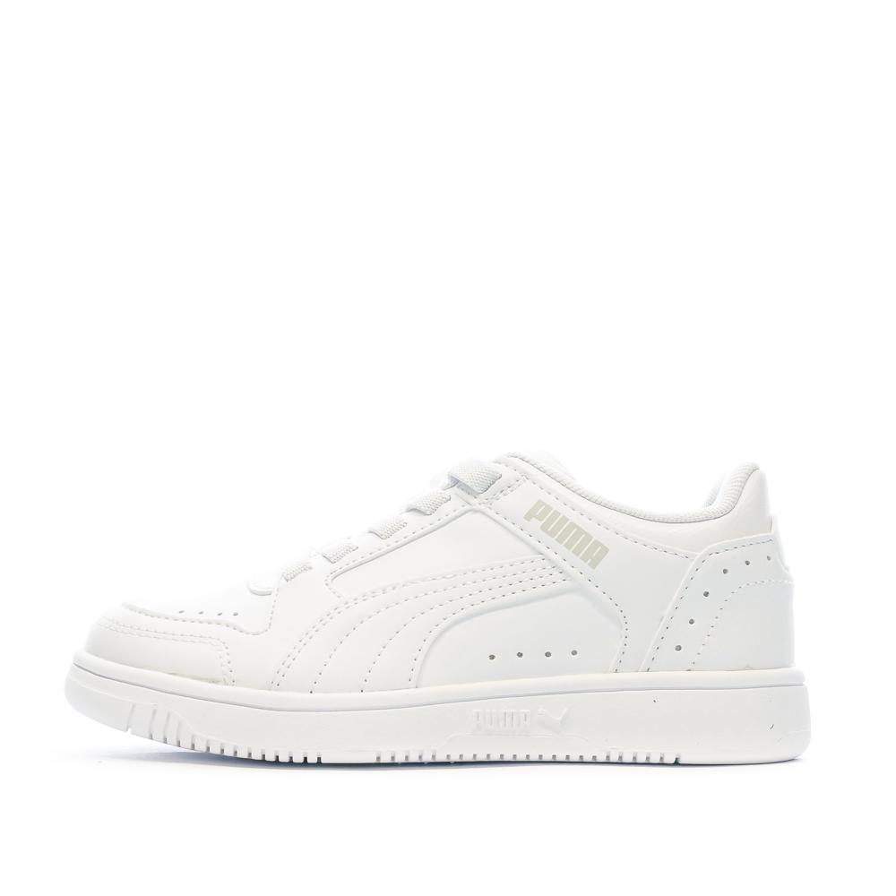 Baskets Blanches Garçon Puma Reb Joy pas cher