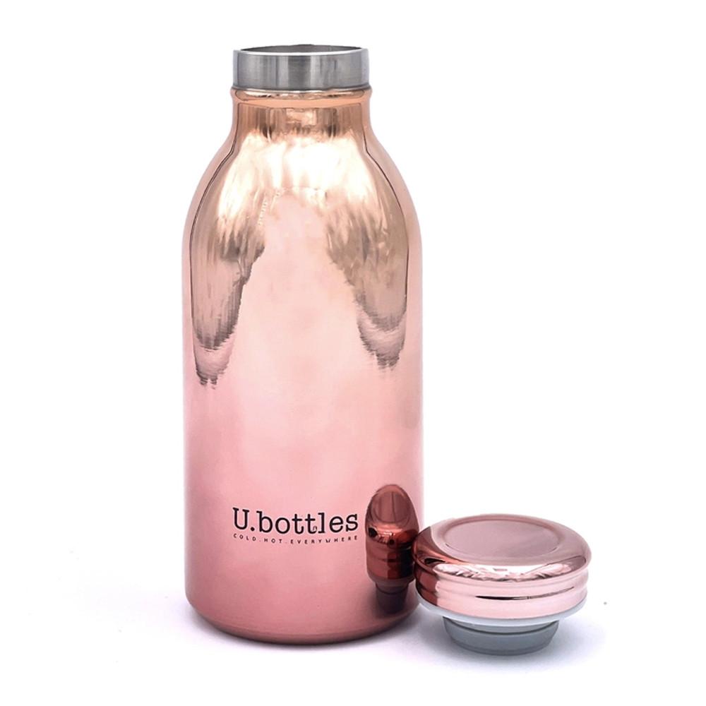Bouteille Isotherme Rose Miroir U.Bottles City 350ml vue 2