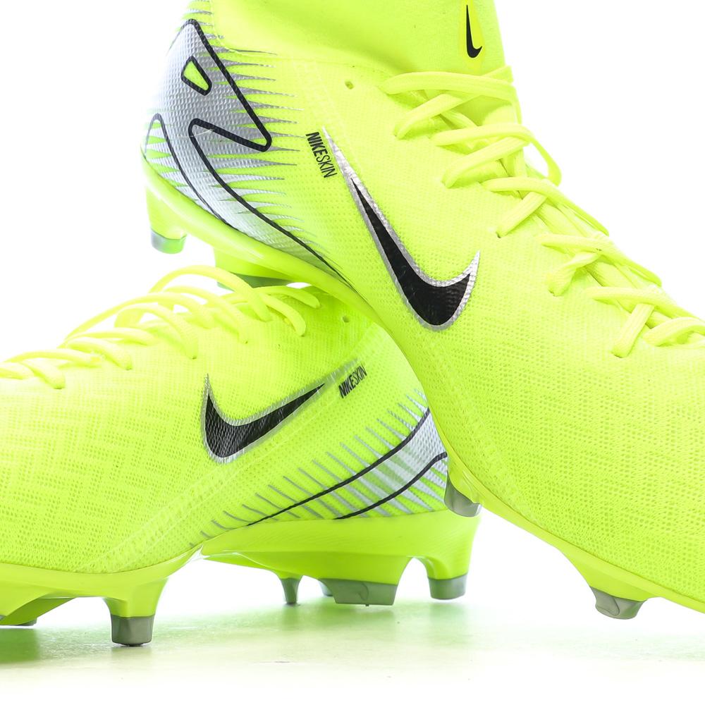 Chaussures de football Jaunes Homme Nike Zm Superfly vue 7