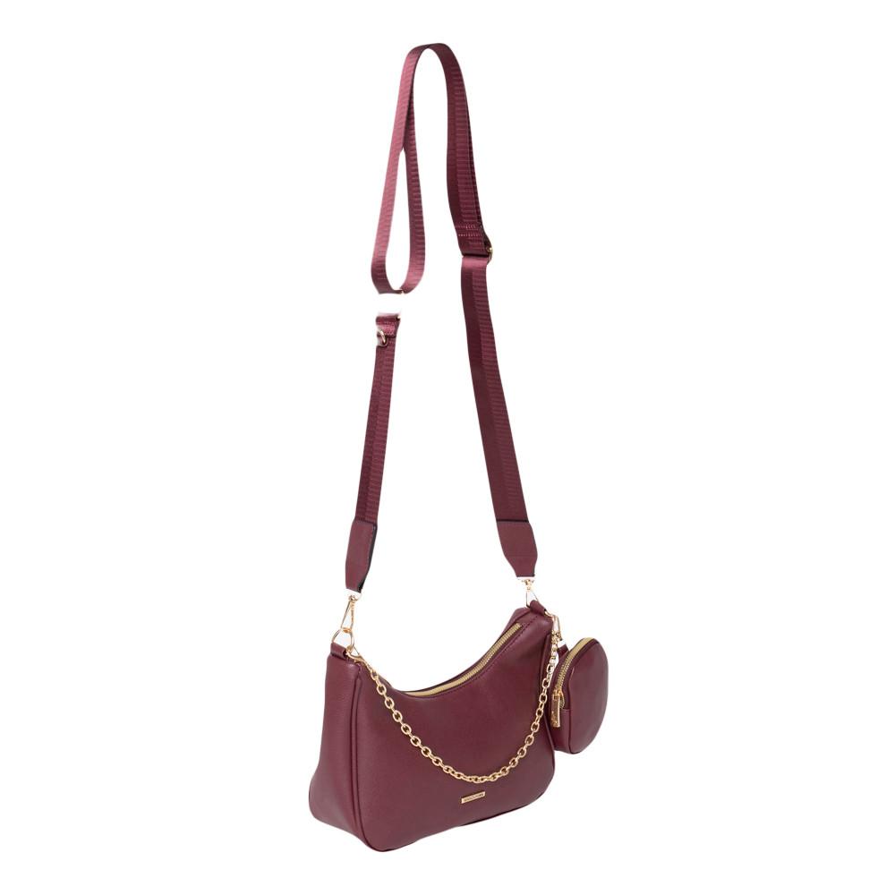 Sac bandoulière Violet Femme Manoukian Robinson vue 3