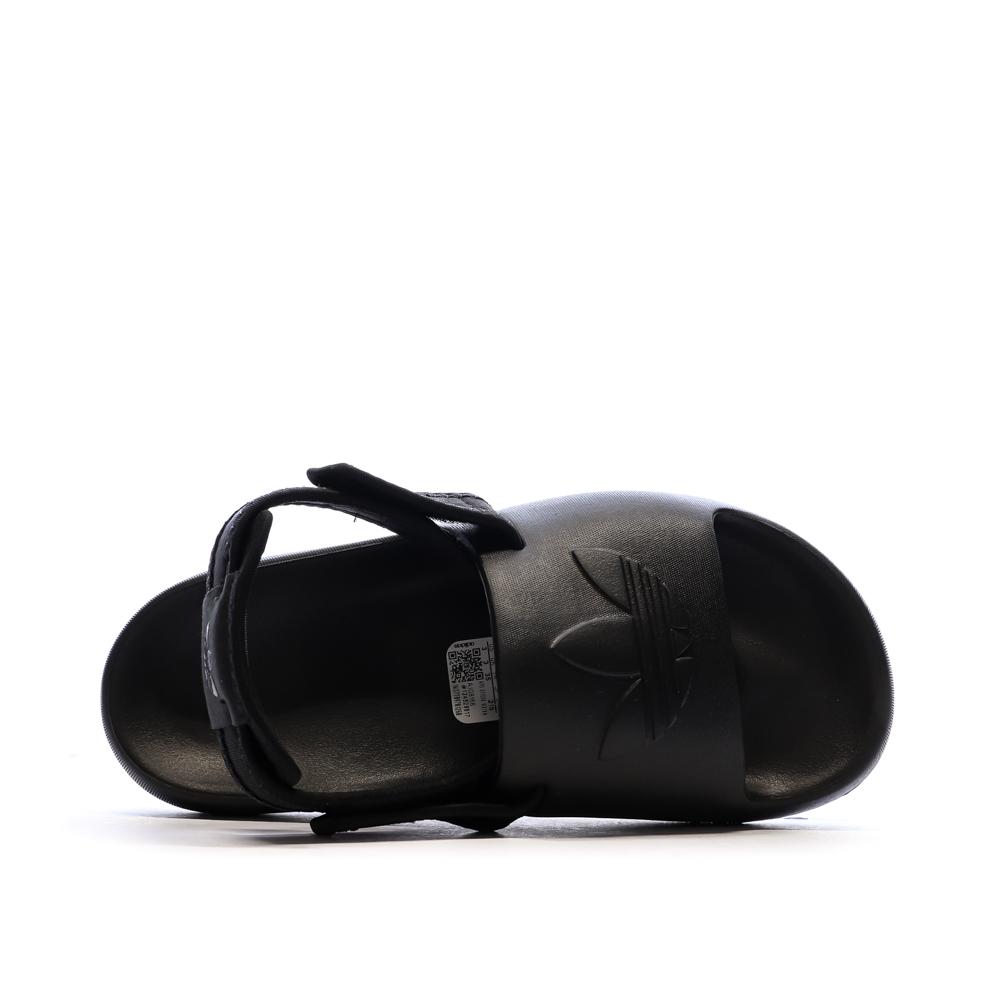 Claquettes Noires Garçon/Fille Adidas Adifom vue 3