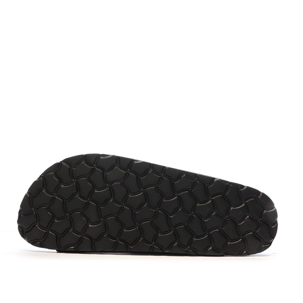 Sandales Noires Lisses Homme Schott Arthur vue 2