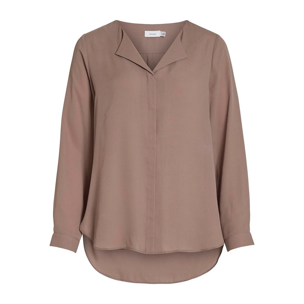 Blouse Marron Femme Vila Lucy pas cher