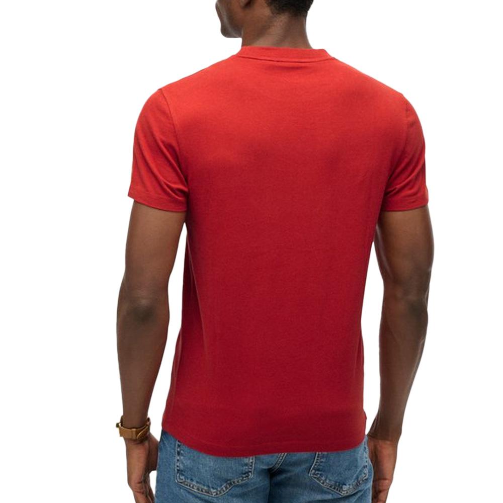 T-shirt Rouge Homme Superdry Vintage LogoR6T vue 2