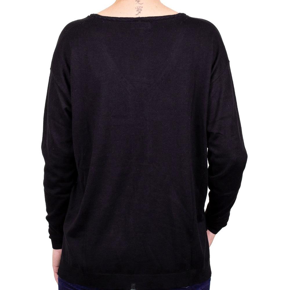 Pull Marine Femme Teddy Smith Paliana vue 2